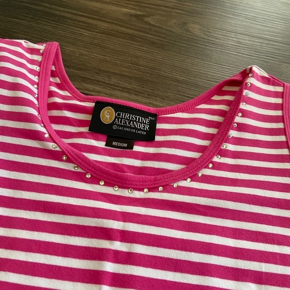 Christine Alexander Pink Tank Top - medium - Picture 2 of 2